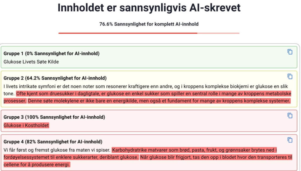 Smodin analyse utdrag 1