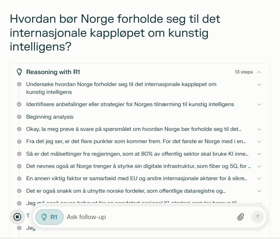 Resonneringsmodeller: AI som tenker før de svarer 3 Resonneringsmodeller tenker steg for steg