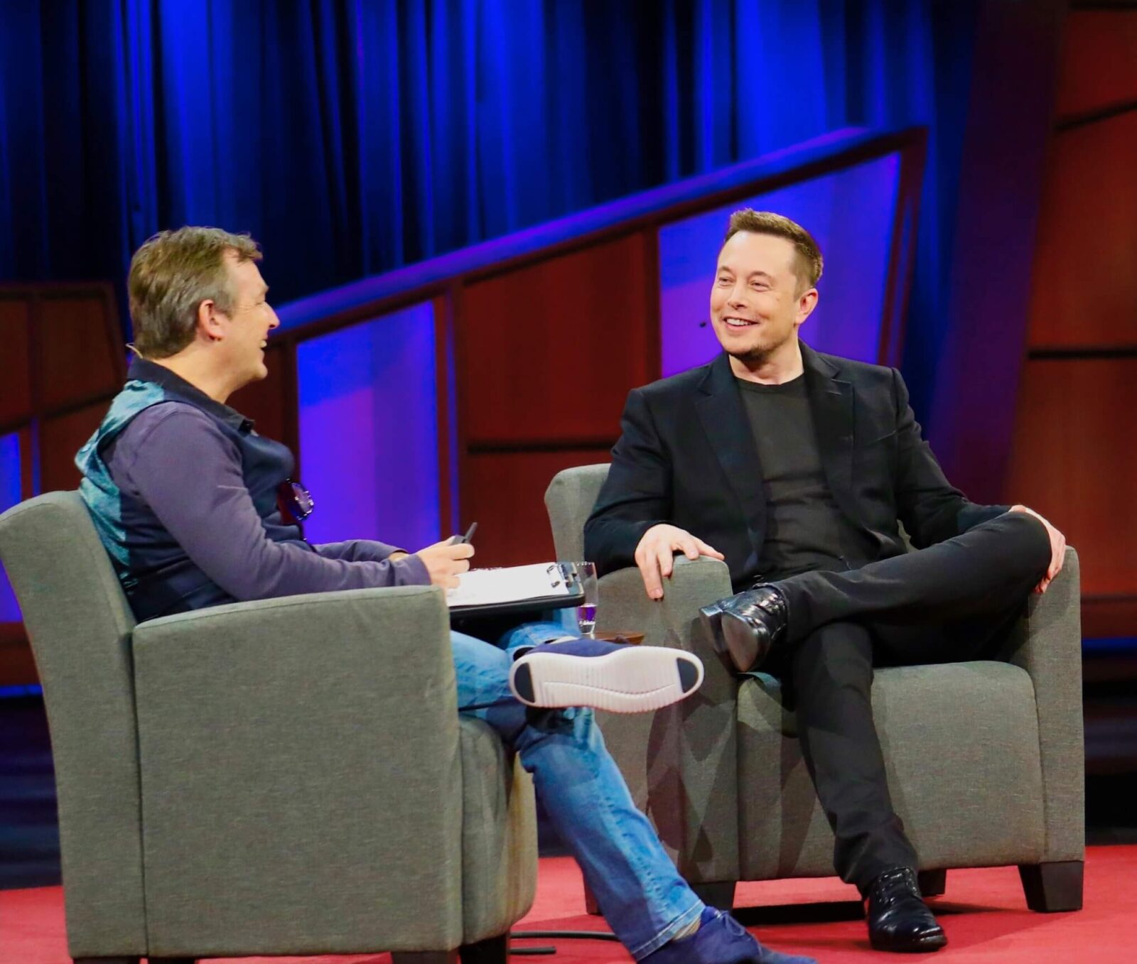 Elon Musk i 2017 Steve Jurvetson CC BY 2.0