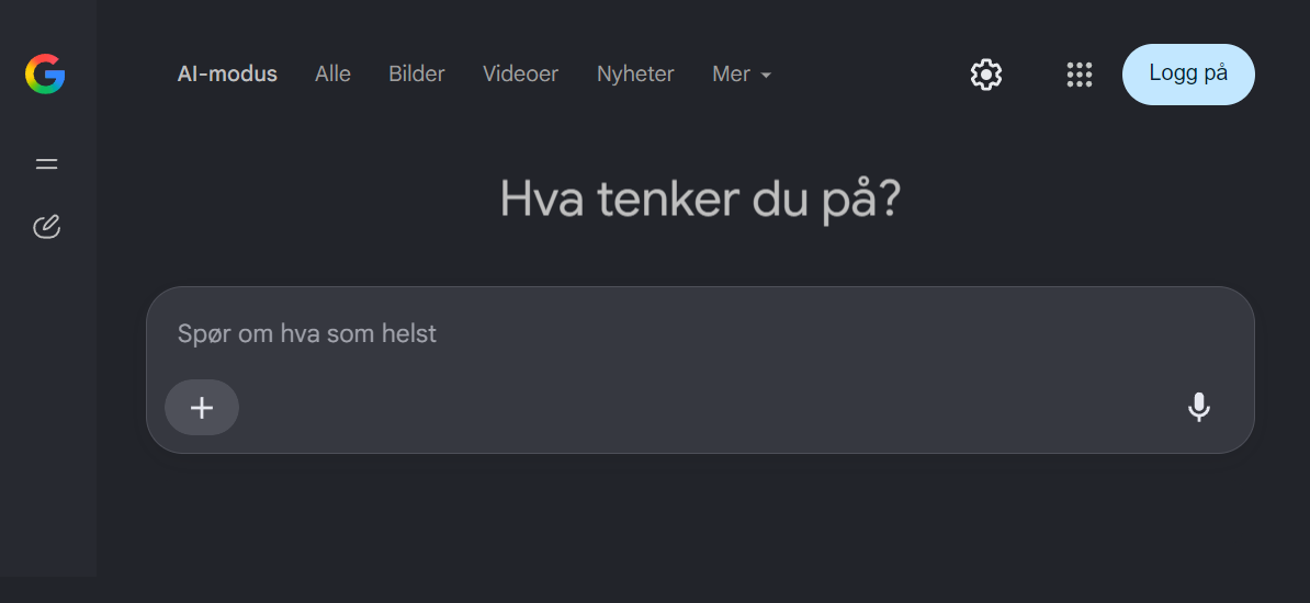 Googles AI-modus