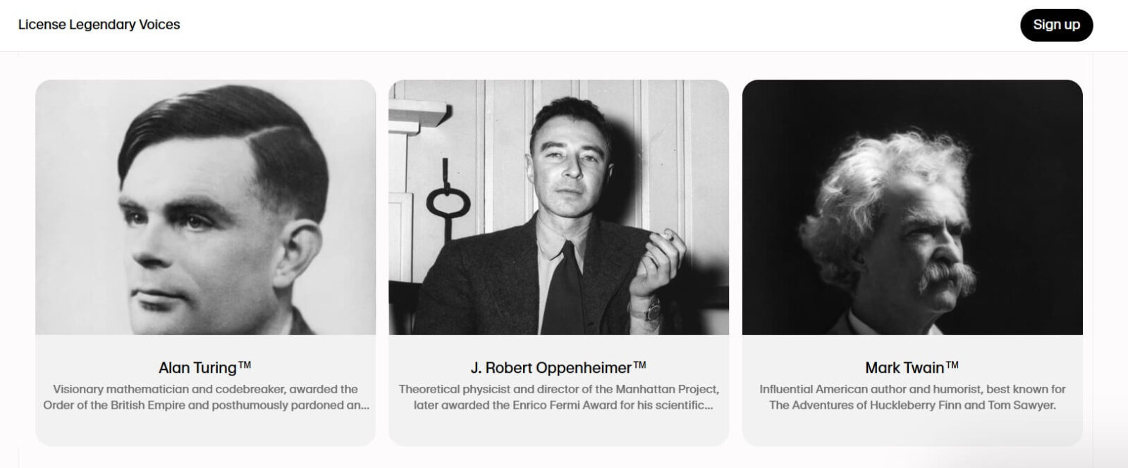 Iconic Marketplace av ElevenLabs