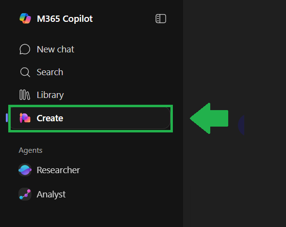 Create i Microsoft Copilot