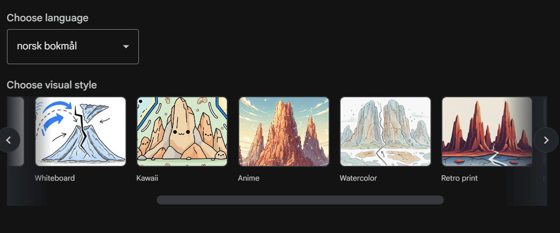 NotebookLM video overviews