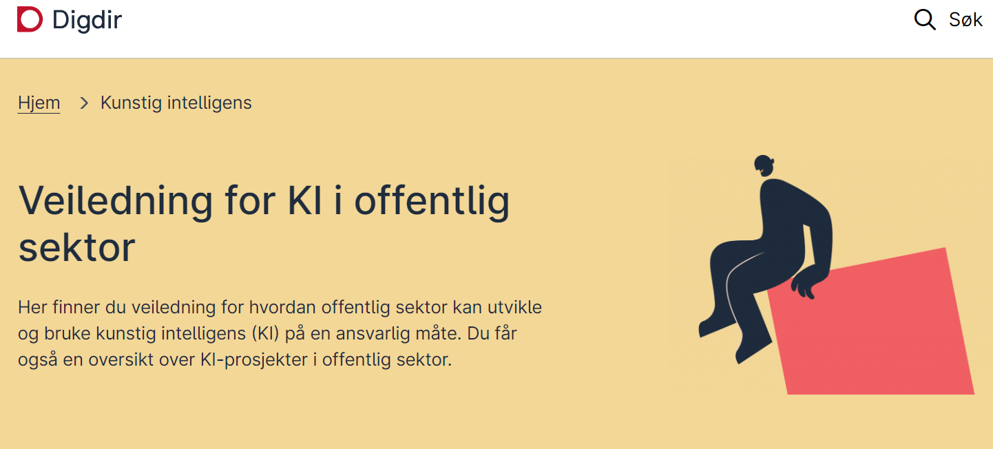 Digdir KI-veileder for offentlig sektor